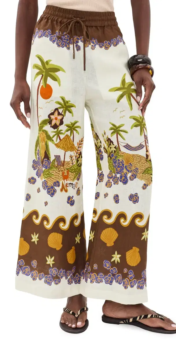 ALÉMAIS Island Cove Pants Cream