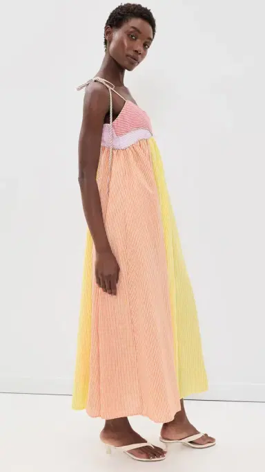 English Factory Striped Maxi Dress ulti | Thumbnail 4 English Factory Striped Maxi Dress ulti | Thumbnail 4