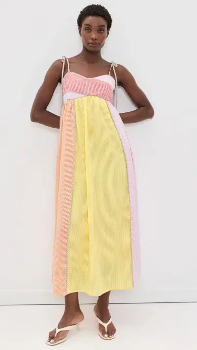 English Factory Striped Maxi Dress ulti | Thumbnail 5 English Factory Striped Maxi Dress ulti | Thumbnail 5