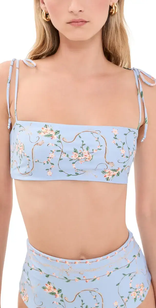Agua by Agua Bendita Primavera Navegante Bikini Top ulticolor
