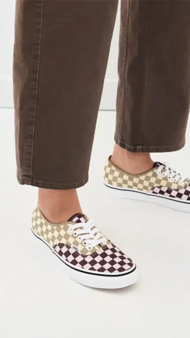 Vans Authentic Sneakers Check Mix | Thumbnail 3