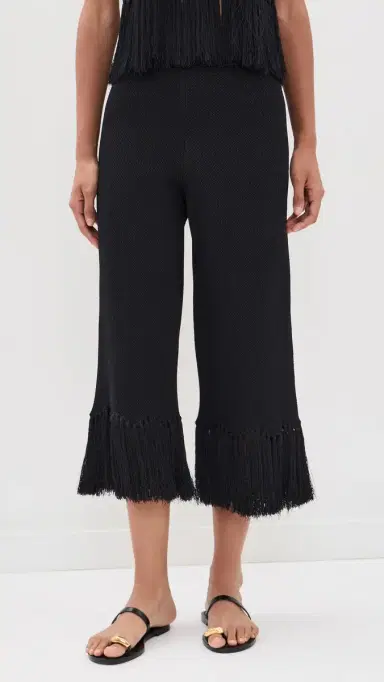 English Factory Fringe Detailed Knit Pants | Thumbnail 2 English Factory Fringe Detailed Knit Pants | Thumbnail 2