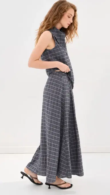 LE BOP Martha Checked Skirt | Thumbnail 4 LE BOP Martha Checked Skirt | Thumbnail 4
