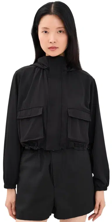 The Upside Ace Shell Jacket Black | Thumbnail 1
