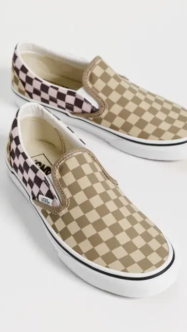 Vans Classic Slip On Sneakers Check Mix Multi | Thumbnail 5 Vans Classic Slip On Sneakers Check Mix Multi | Thumbnail 5