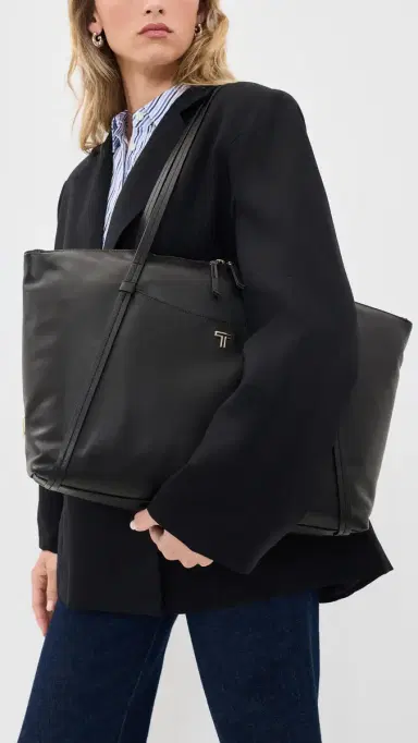TUMI Q Tote Black/Light Gold | Thumbnail 3 TUMI Q Tote Black/Light Gold | Thumbnail 3