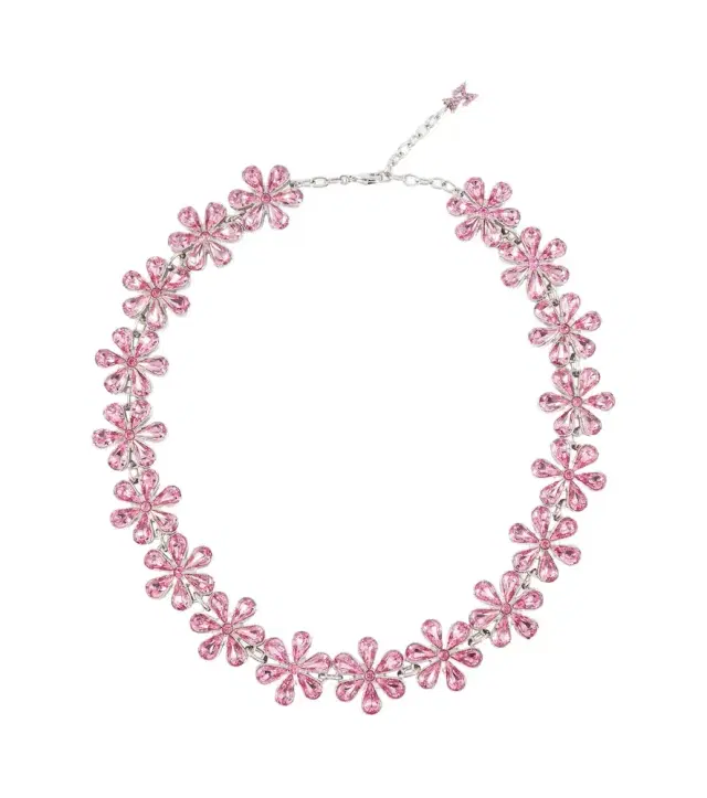 Amina Muaddi Crystal-embellished choker