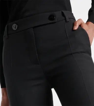 Valentino Crêpe Couture mid-rise straight pants | Thumbnail 2