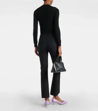 Valentino Crêpe Couture mid-rise straight pants | Thumbnail 6