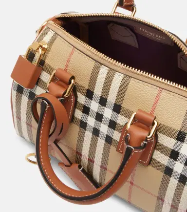 Burberry Check Mini tote bag | Thumbnail 3 Burberry Check Mini tote bag | Thumbnail 3