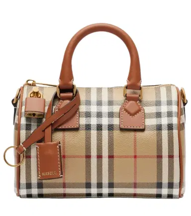 Burberry Check Mini tote bag | Thumbnail 1 Burberry Check Mini tote bag | Thumbnail 1