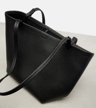 The Row Park Medium leather tote bag | Thumbnail 4
