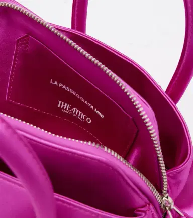 The Attico La Passeggiata Mini satin top-handle bag | Thumbnail 3 The Attico La Passeggiata Mini satin top-handle bag | Thumbnail 3