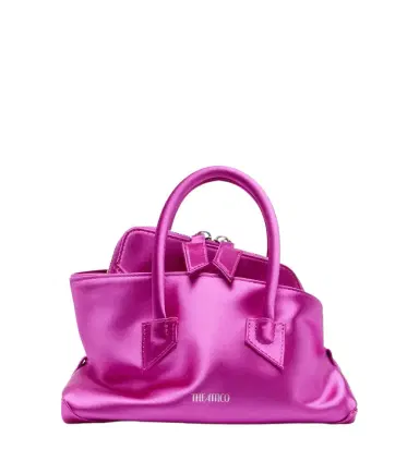 The Attico La Passeggiata Mini satin top-handle bag | Thumbnail 1 The Attico La Passeggiata Mini satin top-handle bag | Thumbnail 1