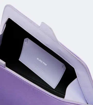 The Attico 8:30PM Small satin clutch | Thumbnail 3