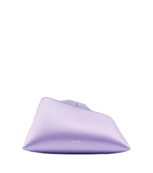 The Attico 8:30PM Small satin clutch