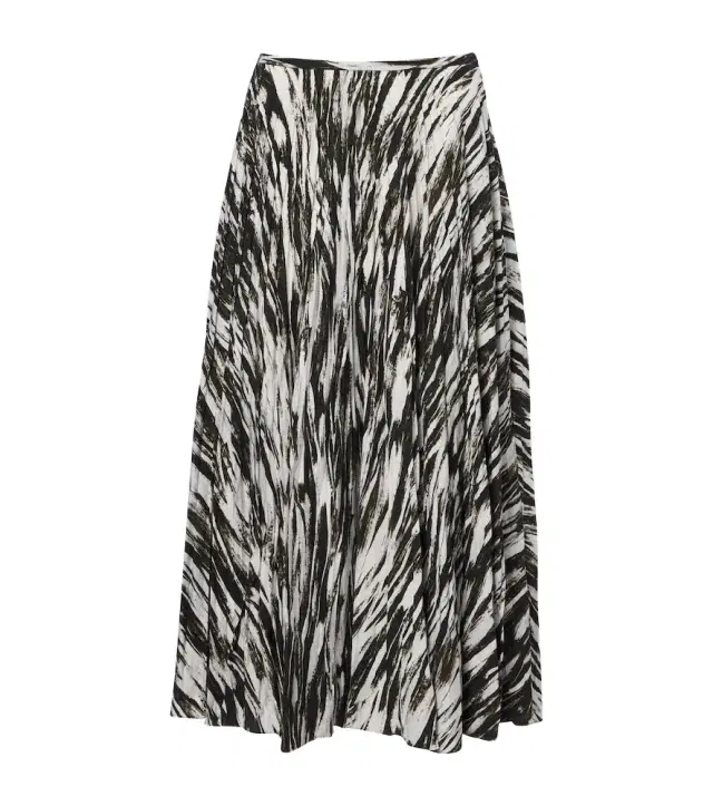 Proenza Schouler White Label Runa printed twill midi skirt