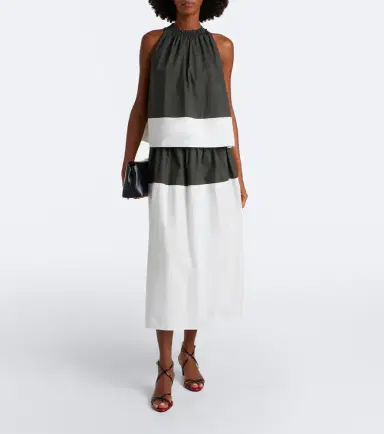 Proenza Schouler White Label Esme cotton poplin top | Thumbnail 4