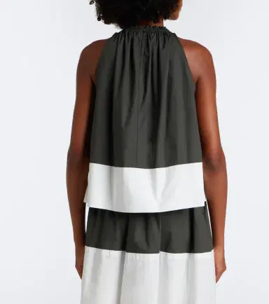 Proenza Schouler White Label Esme cotton poplin top | Thumbnail 5
