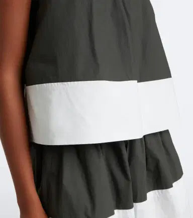 Proenza Schouler White Label Esme cotton poplin top | Thumbnail 6