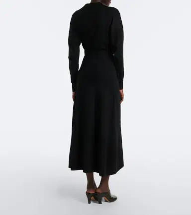 Altuzarra Ellington gathered midi dress | Thumbnail 4 Altuzarra Ellington gathered midi dress | Thumbnail 4