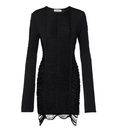 The Attico Fringed minidress | Thumbnail 1