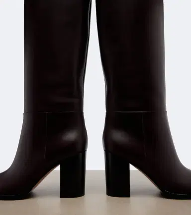 Gianvito Rossi Santiago leather knee-high boots | Thumbnail 2