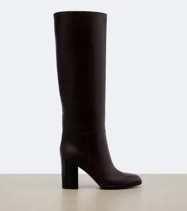 Gianvito Rossi Santiago leather knee-high boots | Thumbnail 3
