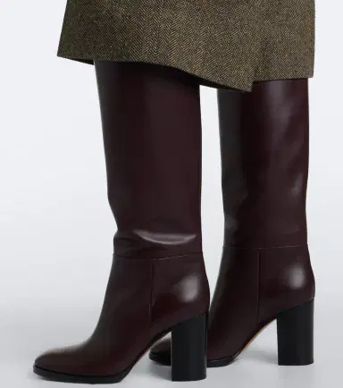 Gianvito Rossi Santiago leather knee-high boots | Thumbnail 6
