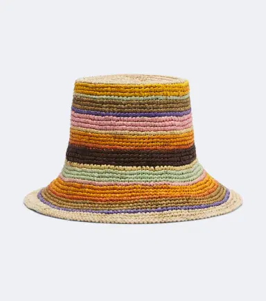Zimmermann Raffia striped bucket hat | Thumbnail 3