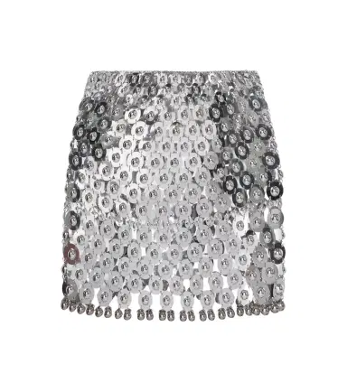 Rabanne Chainmail embellished miniskirt | Thumbnail 1