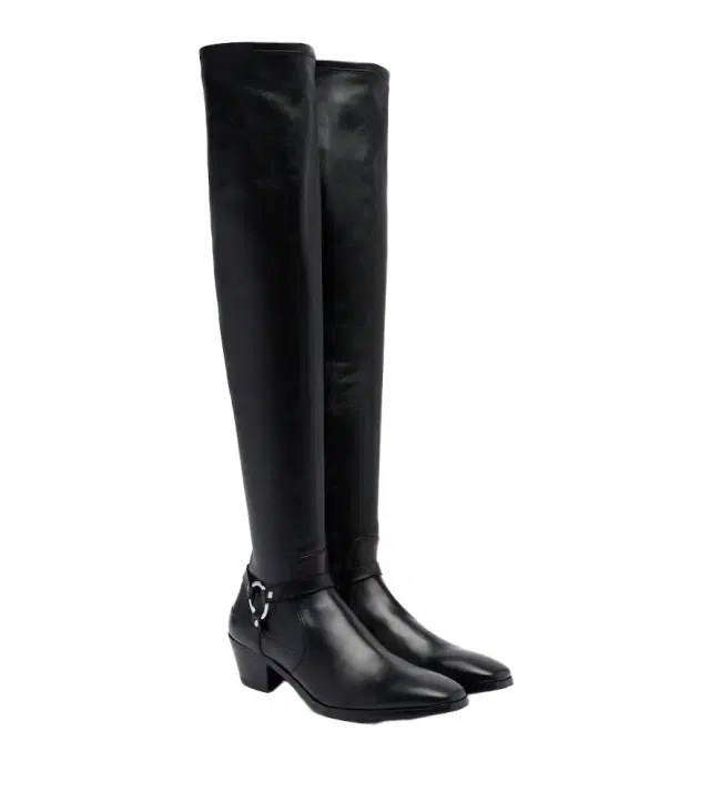 Tom Ford Leather over-the-knee boots