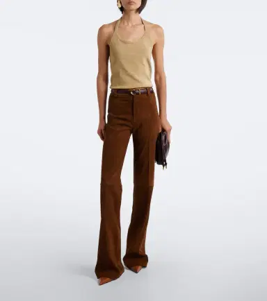 STOULS Cherry halterneck suede top | Thumbnail 2 STOULS Cherry halterneck suede top | Thumbnail 2