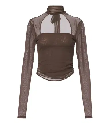 Lemaire Mesh turtleneck top | Thumbnail 1