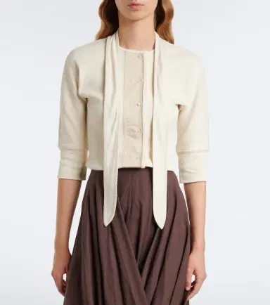 Lemaire RIbbed-knit cotton and linen top | Thumbnail 2 Lemaire RIbbed-knit cotton and linen top | Thumbnail 2