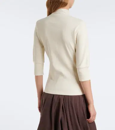 Lemaire RIbbed-knit cotton and linen top | Thumbnail 6 Lemaire RIbbed-knit cotton and linen top | Thumbnail 6