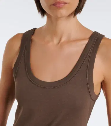 Lemaire RIbbed-knit cotton tank top | Thumbnail 3