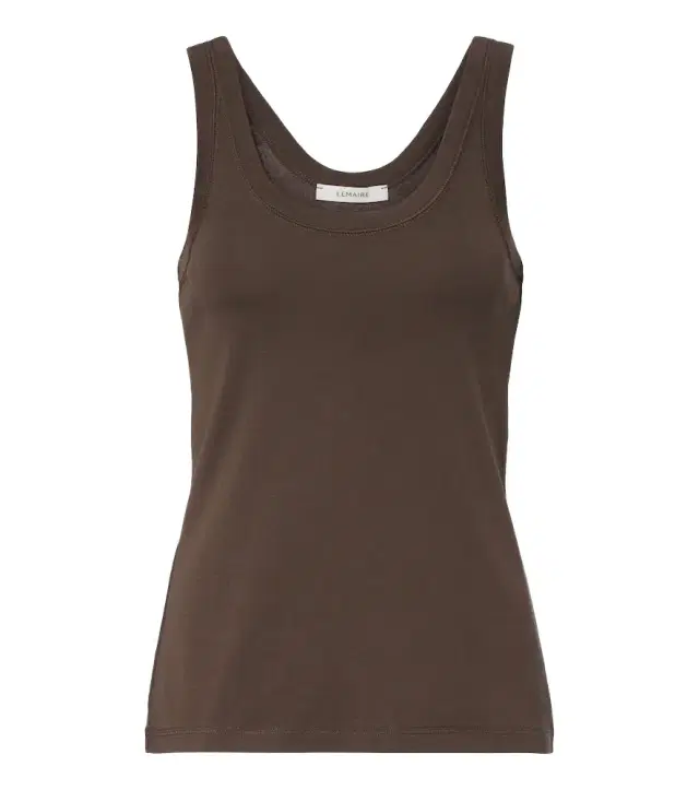 Lemaire RIbbed-knit cotton tank top