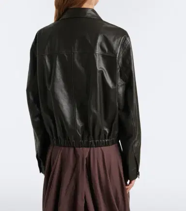 Lemaire Leather blouson jacket | Thumbnail 5 Lemaire Leather blouson jacket | Thumbnail 5