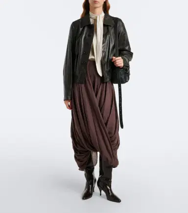 Lemaire Leather blouson jacket | Thumbnail 6 Lemaire Leather blouson jacket | Thumbnail 6