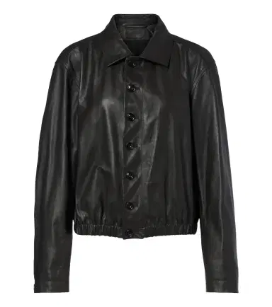 Lemaire Leather blouson jacket | Thumbnail 1 Lemaire Leather blouson jacket | Thumbnail 1