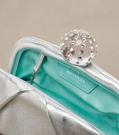 Aquazzura Tequila embellished canvas clutch | Thumbnail 4