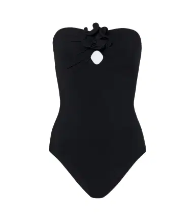 Magda Butrym Floral-appliqué swimsuit | Thumbnail 1 Magda Butrym Floral-appliqué swimsuit | Thumbnail 1