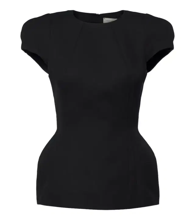 Magda Butrym Padded silk and cashmere top