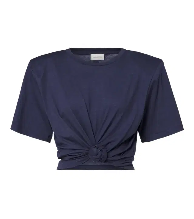 Magda Butrym Cropped cotton-blend T-shirt