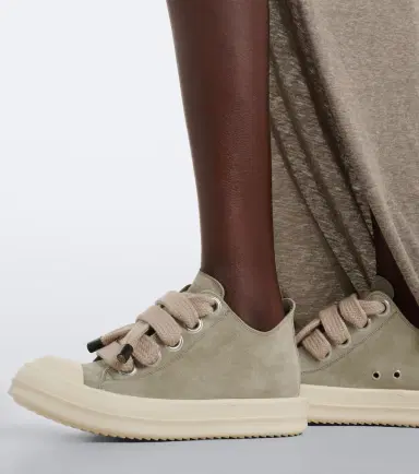 Rick Owens Jumbolace suede sneakers | Thumbnail 6
