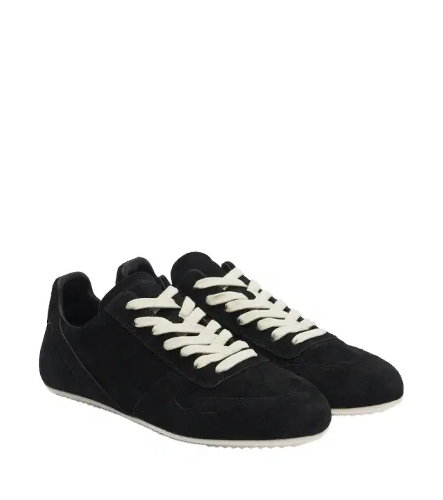 Rick Owens Minimal suede sneakers