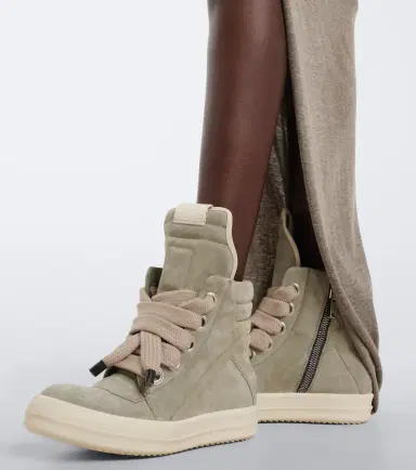 Rick Owens Geobasket suede high-top sneakers | Thumbnail 6 Rick Owens Geobasket suede high-top sneakers | Thumbnail 6