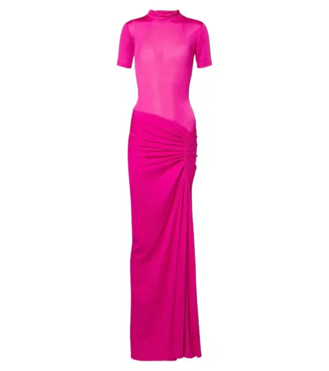 Christopher Esber Fusion ruched gown