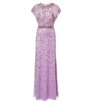 Jenny Packham Lauretta sequined tulle gown | Thumbnail 1